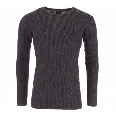 Knit - Stanley, Jet Black, Xs,  Solid