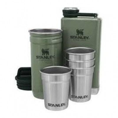 Stanley Adventure Shot + Flask Gift Set Hammertone