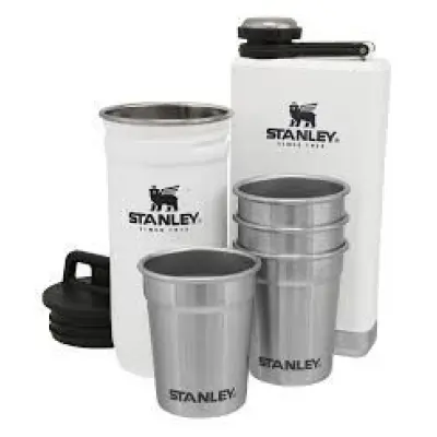 Stanley Adventure Shot + Flask Gift Set Polar