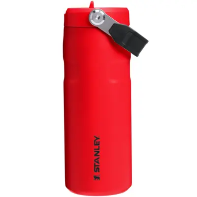 Stanley The Iceflow™ Flip Straw 2.0 Bottle 0.71 L / 24 Oz Chili Black