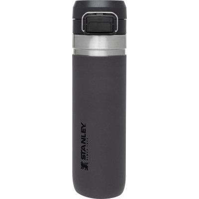 The Quick Flip Water Bottle 0.7 L Charcoal