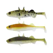 Westin Stanley The Stickleback Shadtail 7,5 cm jigg 3 st/pkt Clear Water Mix