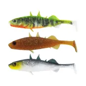 Westin Stanley The Stickleback Shadtail 7,5 cm jigg 3 st/pkt Dark Water Mix