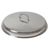 Hällmark Lid For Griddle Pan 58 Cm Stainless Steel
