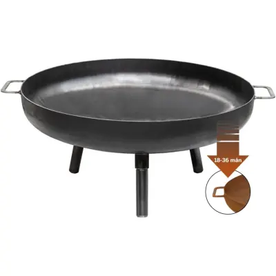 Muurikka Eldstad 60 cm Corten