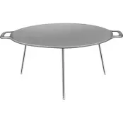 Muurikka Hot-rolled Steel Griddle Pan with Legs Ø38 cm Steel