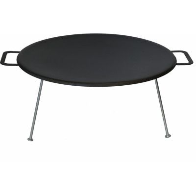 Outdoor Frying Pan 58 cm Black