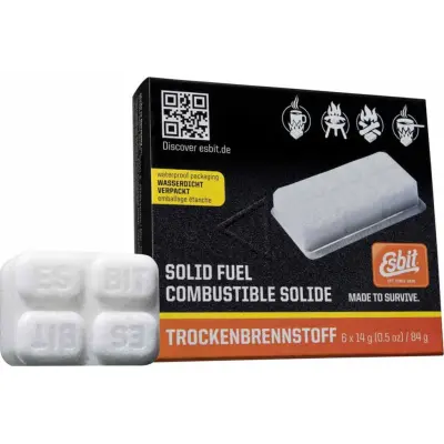 Esbit Solid Fuel Tablets 6x14g Nocolour
