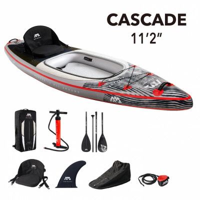 Aqua Marina Cascade - Uppblåsbara SUP-Kajak hybrid paket 11'2