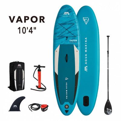 Aqua Marina Vapor - Uppblåsbara SUP paket 10'4