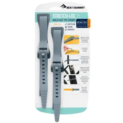 Sea To Summit Strap Stretch-Loc TPU 20x625 mm 2-pack Dusk