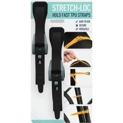 Sea to Summit Strap Stretchloc 15 (20 x 375 mm) 2-Pack Black