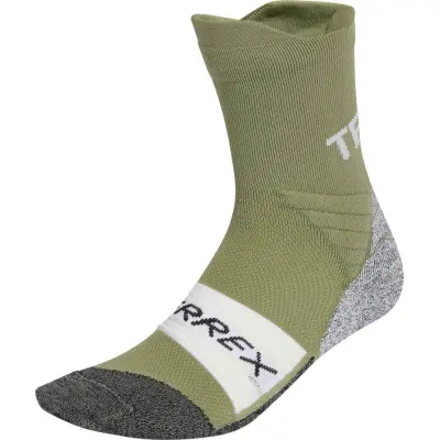 Adidas Terrex Xperior CLIMACOOL Trail Crew Socks Tent green