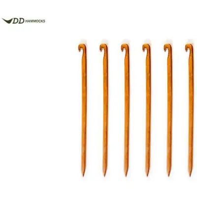 DD Hammocks Superlight Pegs 6 kpl tält