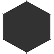 Fjällräven Dome 2 footprint Black