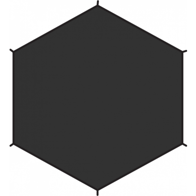 Fjällräven Dome 2 footprint Black