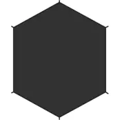 Fjällräven Dome 3 footprint Black