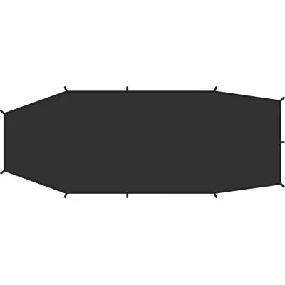 Fjällräven Endurance 2 footprint Black