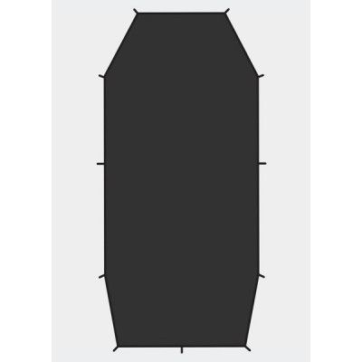 Endurance 3 Footprint, Black, Onesize,  Tält