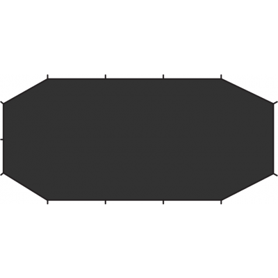 Fjällräven Endurance 4 footprint Black