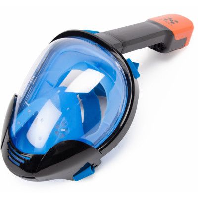 Full Face Snorkel, Black/Blue, L/Xl,  X-Trail