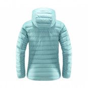 Haglöfs Micro Nordic Down Hooded Jacket Women Frost Blue