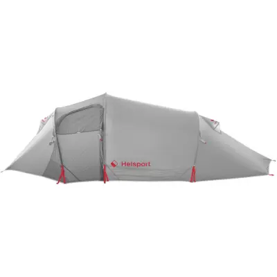 Helsport Explorer Lofoten Pro 3 Tent Stone gray / Berry red