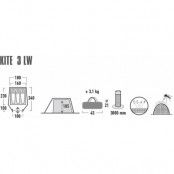High Peak Kite 3 LW Tent