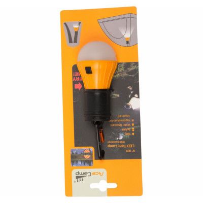 Led Tent Lamp W Carabiner, Orange, Onesize,  Utrustning