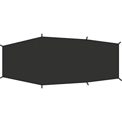 Fjällräven Lite 2 footprint Black