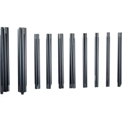 Nordisk Midgard 9.2 Aluminium Pole Set Aluminium