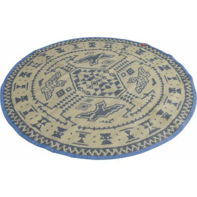 Easy Camp Moonlight Round Carpet Blue