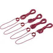 MSR Tent Guy Lines Medium 4-pack Red