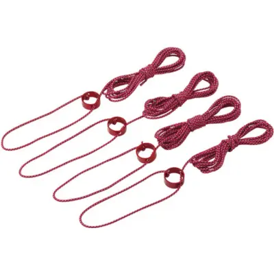 MSR Tent Guy Lines Medium 4-pack Red