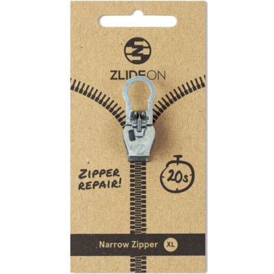 ZlideOn Narrow Zipper XL Silver