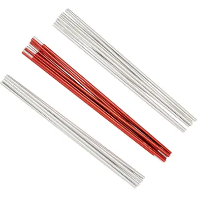 Nordisk Oppland 2 (2.0) Pu Spare Pole Set Red Alu & Silver Alu