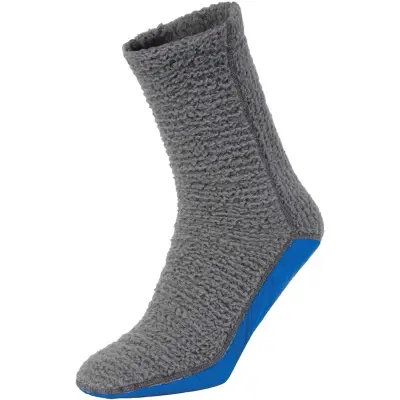 OMM Core Sleep Sock Grey/Blue Trim - M