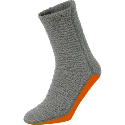 OMM Core Sleep Sock Grey/Orange Trim - S