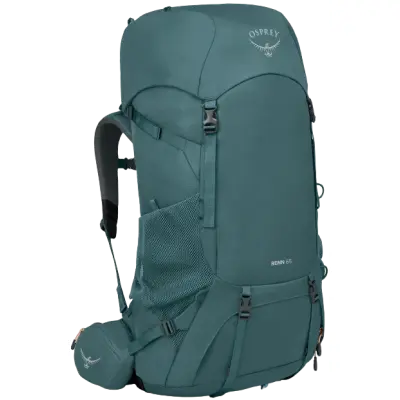 Osprey W's Renn 65L Cascade Blue/Melon Orange