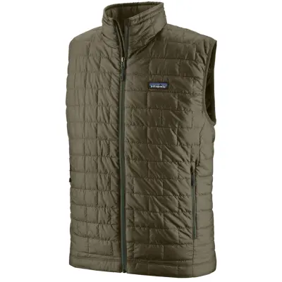 Patagonia M's Nano Puff Vest Basin Green w/Tent Green
