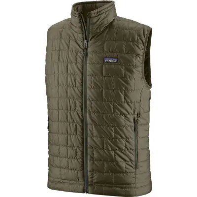 Patagonia M's Nano Puff Vest Basin Green W/Tent Green - M