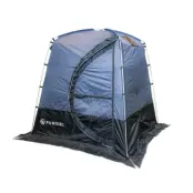 Pumori Bastutält inkl kamin - ett stort fönster