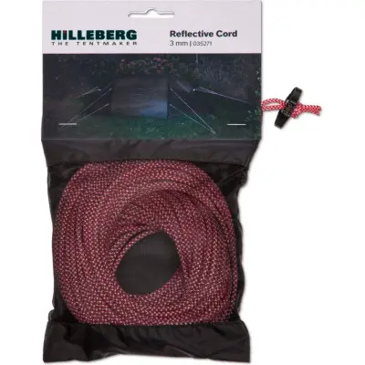 Hilleberg Reflexlina Ø 3 mm - 25 m Red / White