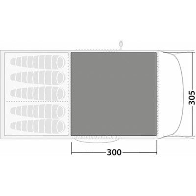 Robens Eagle Rock 5XP Fleece Carpet