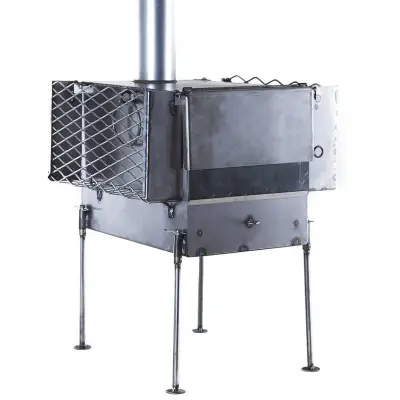 Savotta Tent stove for Sauna (incl. rock holders)