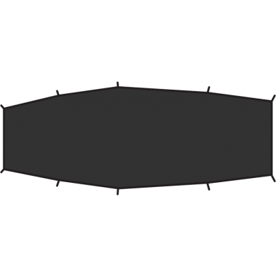 Fjällräven Shape 2 footprint Black