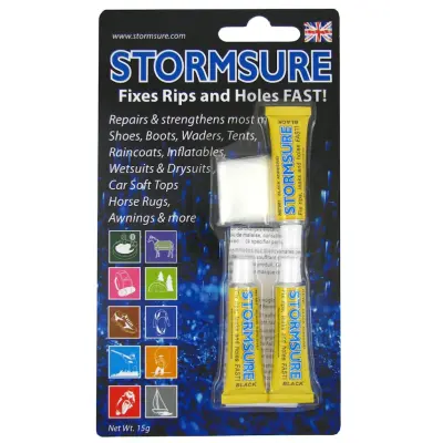 Stormsure reparationslim 5 g svart 3 st/pkt