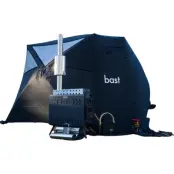 Bast Sauna Näver DELUX Bastutält&Kamin 4-6 p