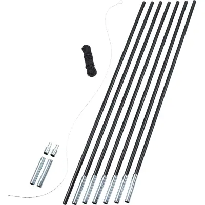 Easy Camp Pole DIY Set 11.0 mm Black