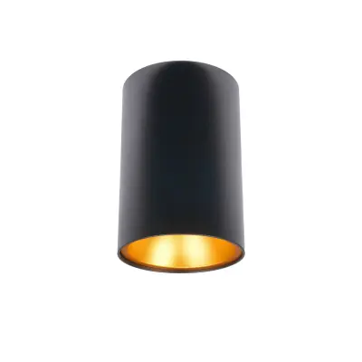 Taklampa AGGE Goldie, GU10, Svart